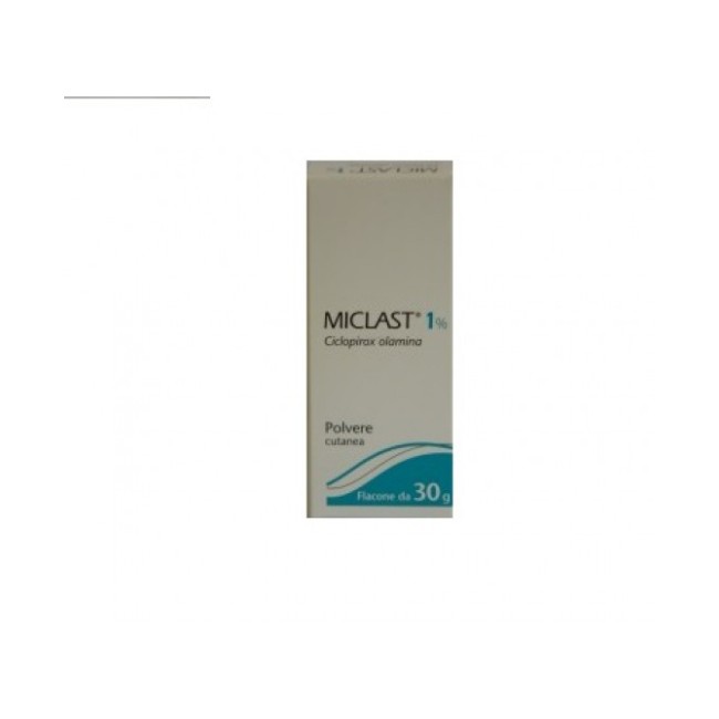 Pierre Fabre Miclast 1% Crema Miclast 1% Polvere Cutanea Miclast 1% Soluzione Cutanea Ciclopirox Olamina