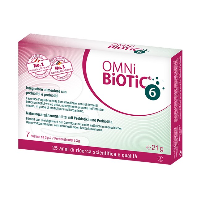 Institut Allergosan Omni Biotic 6 Polvere 7 Bustine Da 3 G