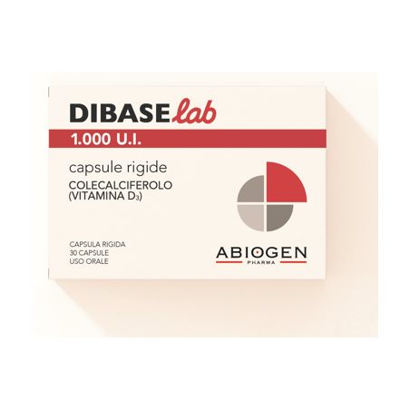 Abiogen Pharma Dibaselab Capsule Rigide Colecalciferolo Abiogen Pharma Dibaselab Capsule Rigide Colecalciferolo