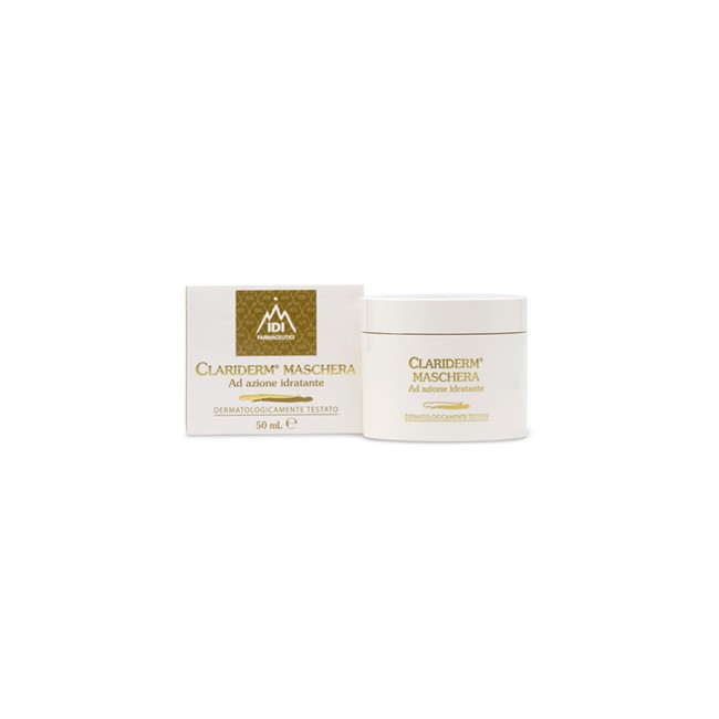 IDI Farmaceutici Clariderm Maschera Idratante 50 Ml IDI Farmaceutici Clariderm Maschera Idratante 50 Ml