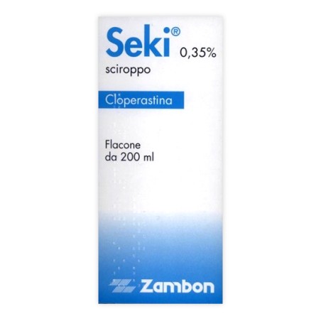 Seki 3,54 mg/ml sciroppo  3,54 mg/ml Sciroppo tosse secca Seki 3,54 mg/ml sciroppo  3,54 mg/ml Sciroppo tosse secca