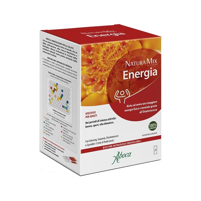 Aboca Natura Mix Advanced Energia 20 Bustine