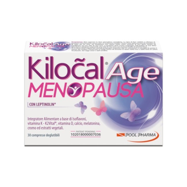 Pool Pharma Kilocal Age Menopausa 30 Compresse