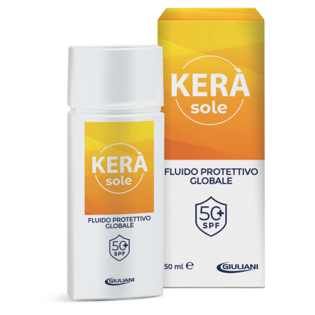 Giuliani Kera' Sole Fluido Protettivo Globale Spf 50+ 50 Ml Giuliani Kera' Sole Fluido Protettivo Globale Spf 50+ 50 Ml