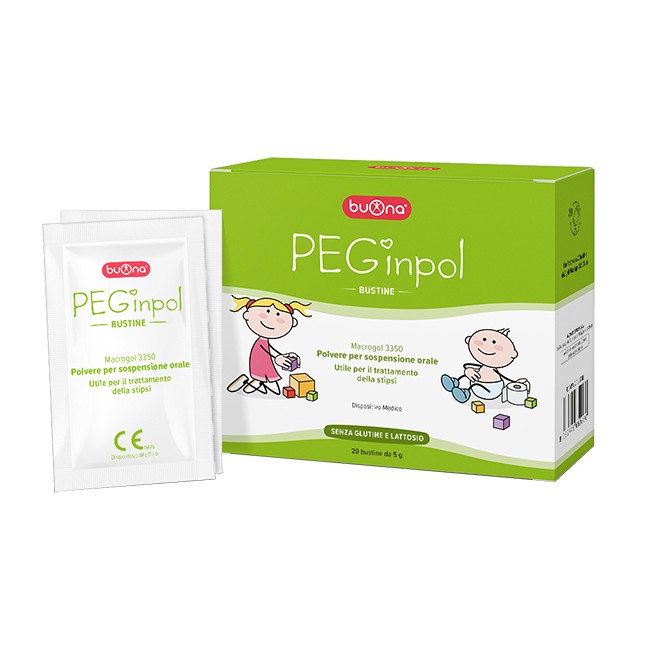 Buona Peginpol Macrogol 3350 Sospensione Orale 20 Bustine