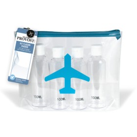 ABC ITALIA Franck Provost Kit Flaconi Viaggio 4 Flaconi Da 100 Ml