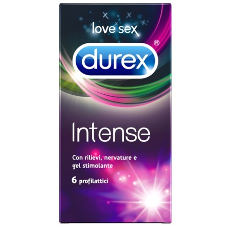 Reckitt Benckiser Durex Intense Orgasmic Condom 6 Pezzi