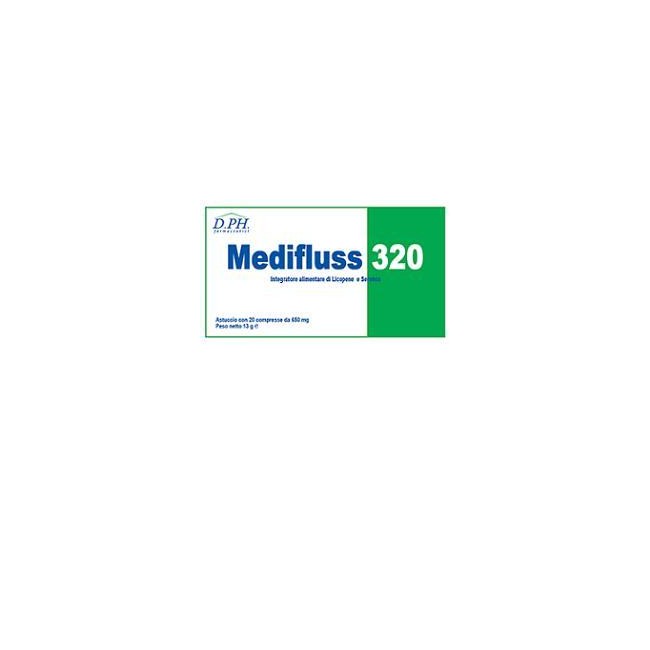 D. PH. FARMACEUTICI Dr. A. MOSCA Medifluss 320 20 Compresse