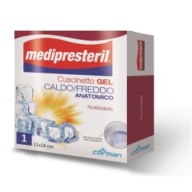 Corman Medipresteril Cuscinetto Caldo/freddo Anatomico 11x24cm Riutilizzabile