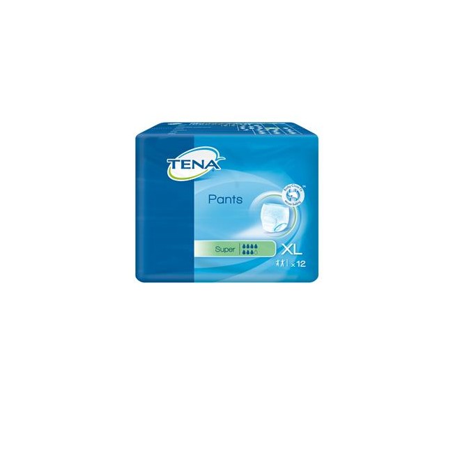 Essity Pannolone Pull-up Tena Pants Super Taglia Extra Large 12 Pezzi Essity Pannolone Pull-up Tena Pants Super Taglia Extra Large 12 Pezzi