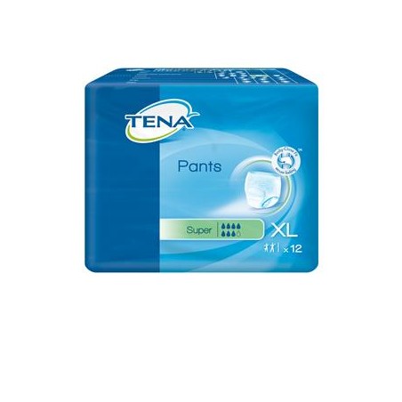 Essity Pannolone Pull-up Tena Pants Super Taglia Extra Large 12 Pezzi Essity Pannolone Pull-up Tena Pants Super Taglia Extra Large 12 Pezzi