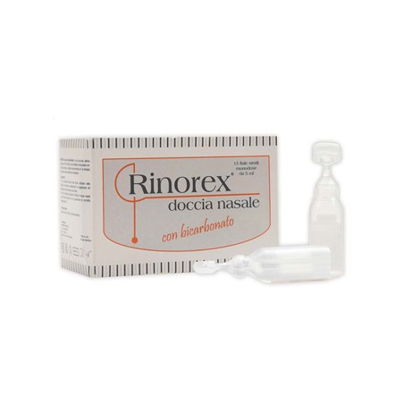 Stewart Fiala Per Doccia Nasale Rinorex Bicarbonato 5 Ml 15 Pezzi Stewart Fiala Per Doccia Nasale Rinorex Bicarbonato 5 Ml 15 Pezzi