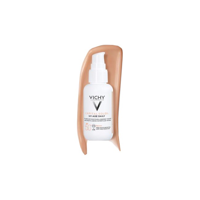Vichy Capital Soleil Uv-age Tinted Spf50+ 40 Ml Vichy Capital Soleil Uv-age Tinted Spf50+ 40 Ml