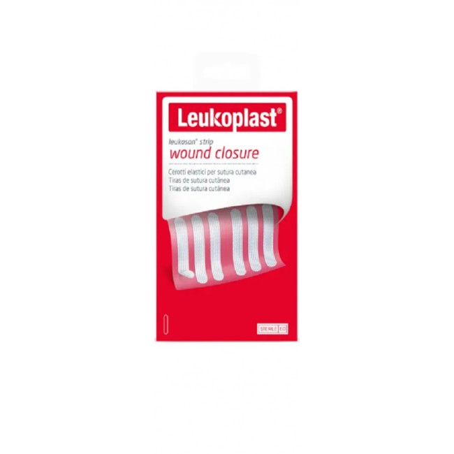 Essity Cerotto Per Sutura Leukosan Strip 6x38mm 2 Buste X 6 Cerotti