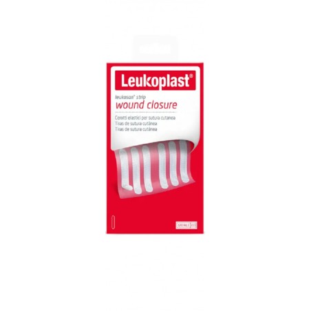 Essity Cerotto Per Sutura Leukosan Strip 6x38mm 2 Buste X 6 Cerotti Essity Cerotto Per Sutura Leukosan Strip 6x38mm 2 Buste X 6 Cerotti