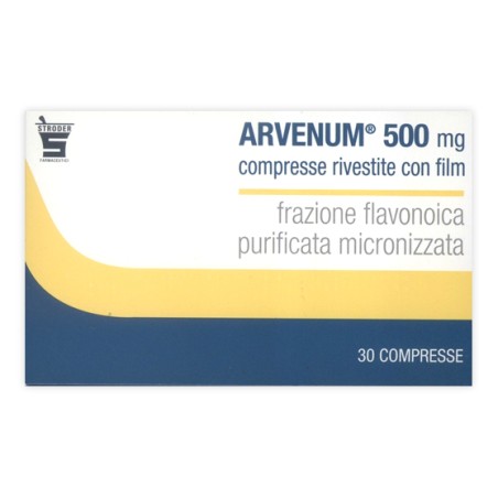 Arvenum 500 mg per insufficienza venosa ed emorroidi Arvenum 500 mg per insufficienza venosa ed emorroidi