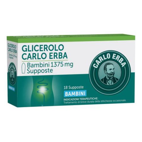 Carlo Erba Glicerolo Supposte e soluzioni rettali contro la stitichezza Carlo Erba Glicerolo Supposte e soluzioni rettali contro la stitichezza