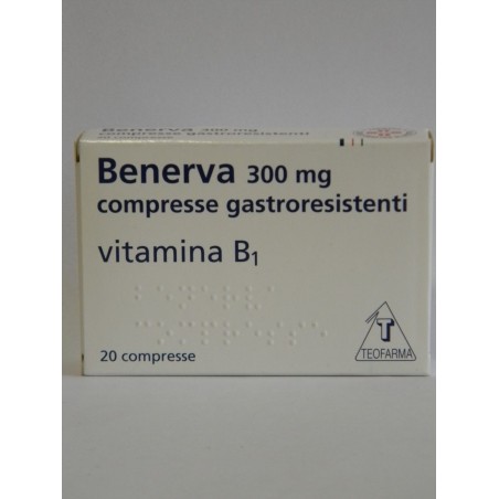 Benerva 300 mg compresse gastroresistenti Benerva 300 mg compresse gastroresistenti