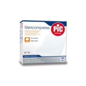 Pic Stericompress Garze Sterili Piegate in Astuccio 36cm x 40cm 12pz