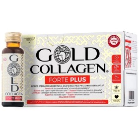 Minerva Research Labs Gold Collagen Forte Plus 10 Flaconcini Da 50 Ml 8g Collagene