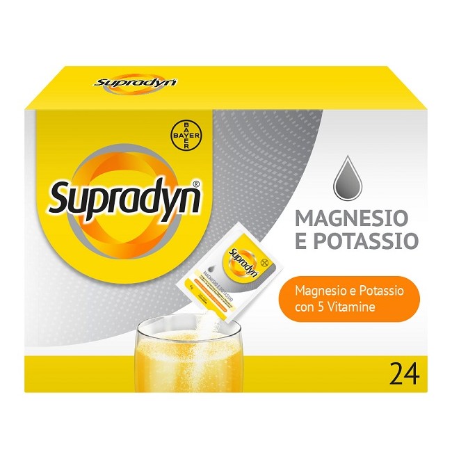 Bayer Supradyn Magnesio Potassio 24 Bustine Bayer Supradyn Magnesio Potassio 24 Bustine