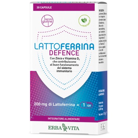 Erba Vita Lattoferrina Defence 30 Capsule Erba Vita Lattoferrina Defence 30 Capsule