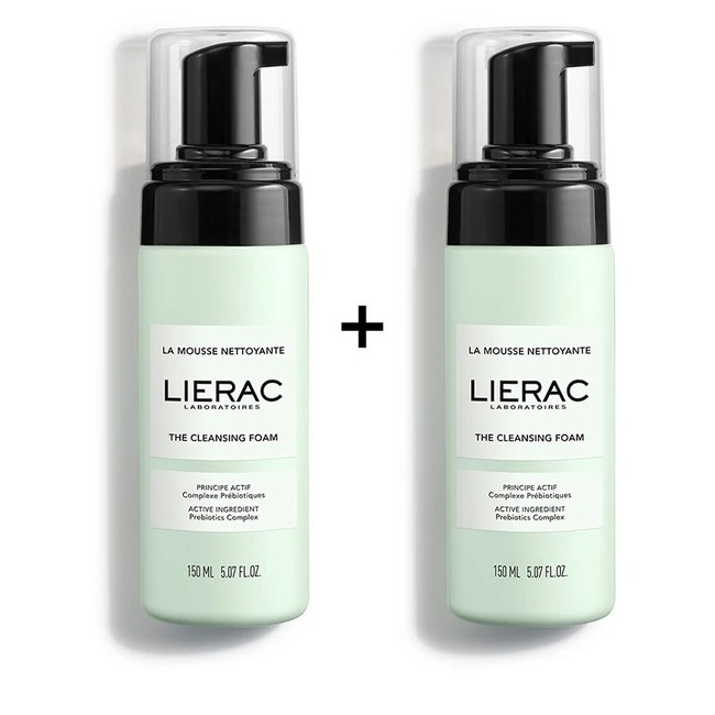 Lierac Duo Mousse Struccante 150 Ml 2 Confezioni