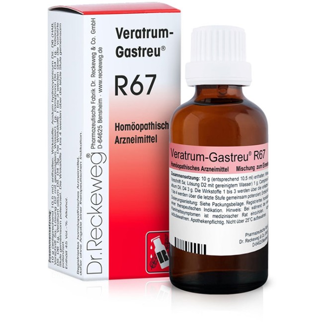 DR. RECKEWEG & CO. GmbH Reckeweg R67 Gocce 22 Ml DR. RECKEWEG & CO. GmbH Reckeweg R67 Gocce 22 Ml
