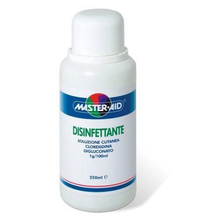 Pietrasanta Pharma Master-aid Disinfettante 1g/100ml Soluzione Cutanea Clorexidina Digluconato