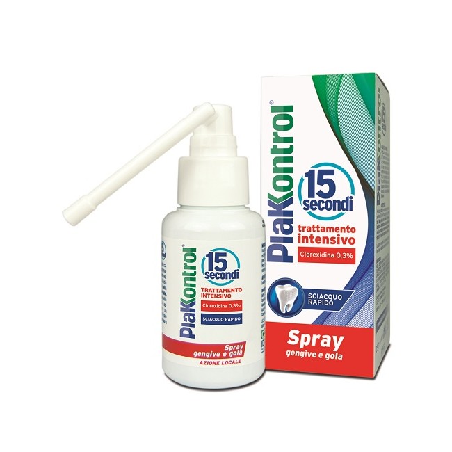 Ideco Plakkontrol 15 Secondi Collutorio Spray 50 Ml