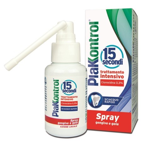 Ideco Plakkontrol 15 Secondi Collutorio Spray 50 Ml