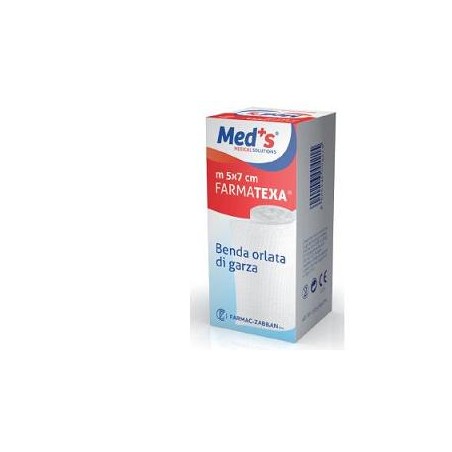 Farmac-Zabban Benda Meds Farmatexa Orlata 12/8 Cm 5x5m Farmac-Zabban Benda Meds Farmatexa Orlata 12/8 Cm 5x5m
