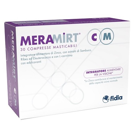 Fidia Farmaceutici Meramirt Cm 30 Compresse Masticabili Fidia Farmaceutici Meramirt Cm 30 Compresse Masticabili