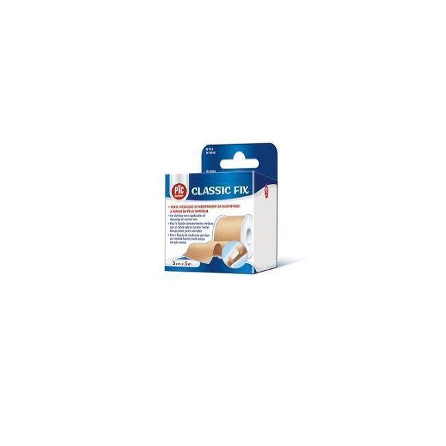 Pic classic fix cerotto su rocchetto in tela 1, 25cm x 5m Pic classic fix cerotto su rocchetto in tela 1, 25cm x 5m