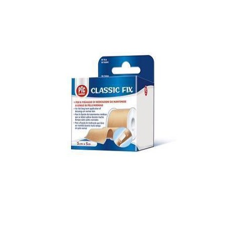 Pic Classic Fix cerotto su Rocchetto in Tela 5cm x 5m
