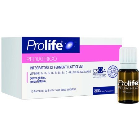 Zeta Farmaceutici Prolife Pediatrico 10 Flaconcini 8 Ml Zeta Farmaceutici Prolife Pediatrico 10 Flaconcini 8 Ml