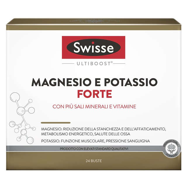 Health and Happiness Swisse Magnesio Potassio Forte 24 Bustine