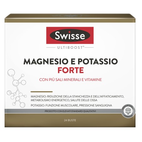 Health and Happiness Swisse Magnesio Potassio Forte 24 Bustine