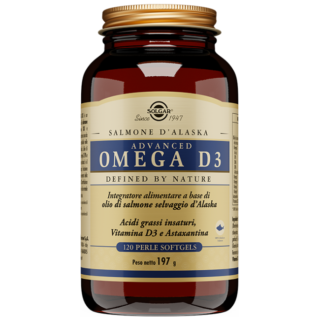 Solgar Advanced Omega D3 120 Perle Softgel