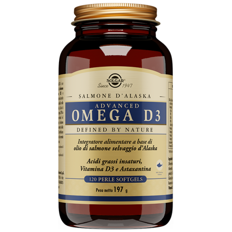 Solgar Advanced Omega D3 120 Perle Softgel Solgar Advanced Omega D3 120 Perle Softgel