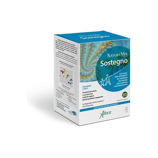 Aboca Natura Mix Advanced Sostegno Orosolubile 20 Bustine