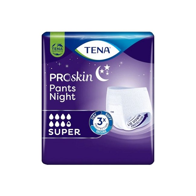 Essity Pannolone Pull Up Notte Tena Pants Night M 10 Pezzi Essity Pannolone Pull Up Notte Tena Pants Night M 10 Pezzi