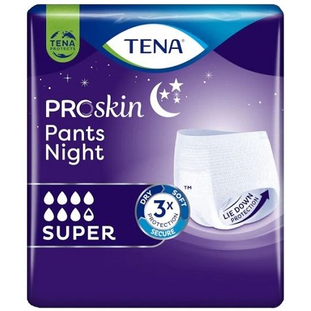 Essity Pannolone Pull Up Notte Tena Pants Night M 10 Pezzi Essity Pannolone Pull Up Notte Tena Pants Night M 10 Pezzi