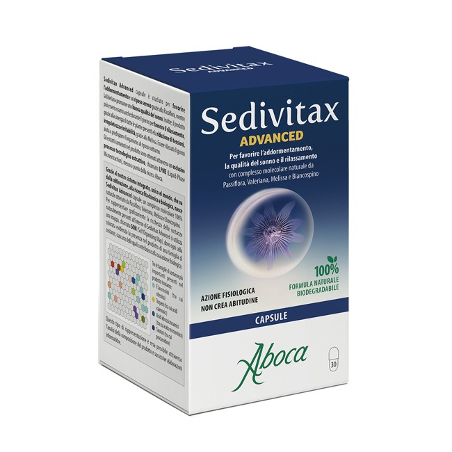 Aboca Sedivitax Advanced 30 Capsule