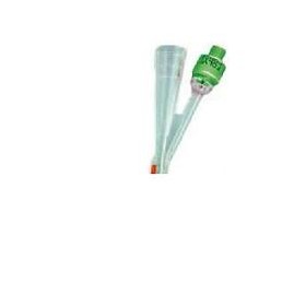 Safety Catetere Foley In Silicone Trasparente A 2 Vie Con Palloncino 5-10ml Diametro Ch12 4,00mm Lunghezza 40cm