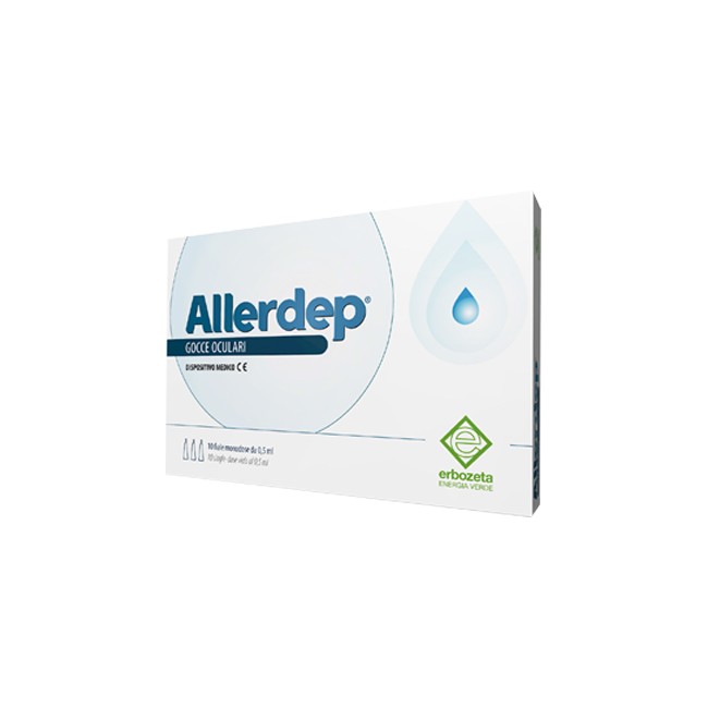 Erbozeta Allerdep Gocce Oculari 10 Fiale Monodose 0,5 Ml