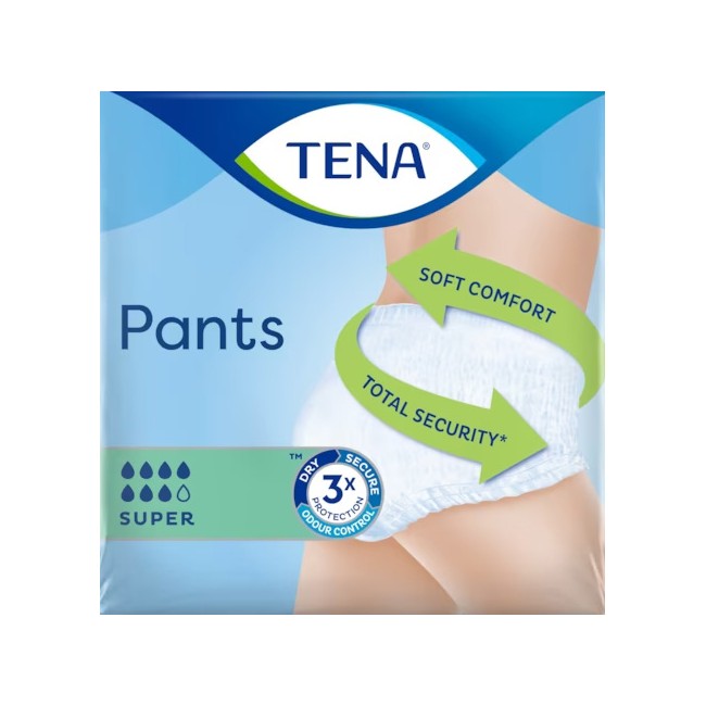 Essity Pannolone Pull Up Tena Pants Super Taglia Medium 10 Pezzi Essity Pannolone Pull Up Tena Pants Super Taglia Medium 10 Pezzi