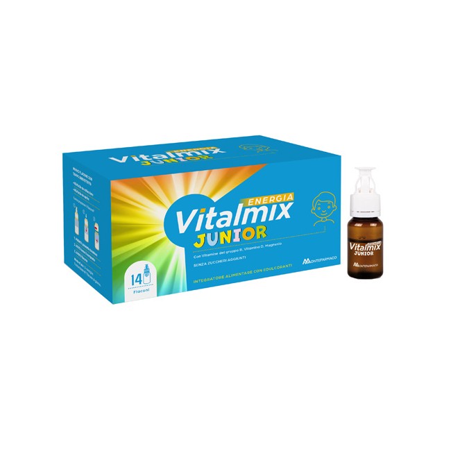 Vitalmix Energia Junior - Integratore Alimentare per Bambini 14 flaconcini
