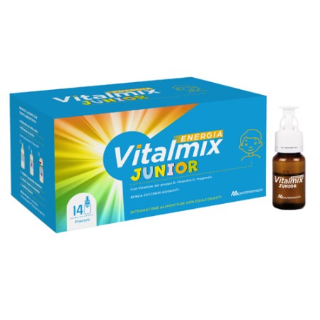 Vitalmix Energia Junior - Integratore Alimentare per Bambini 14 flaconcini Vitalmix Energia Junior - Integratore Alimentare per Bambini 14 flaconcini