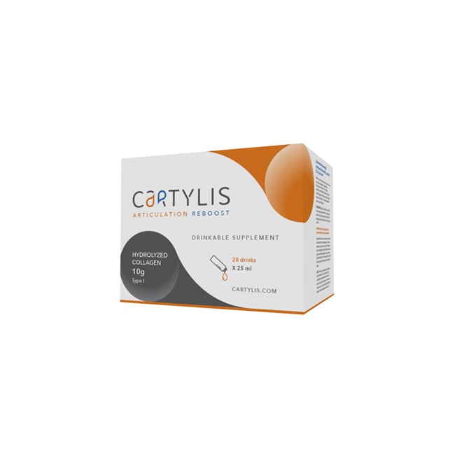 Aptissen Cartylis Collagene Idrolizzato 28 Flaconcini X 25 Ml